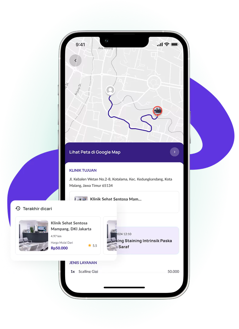 Reservasi mudah, tanpa telepon